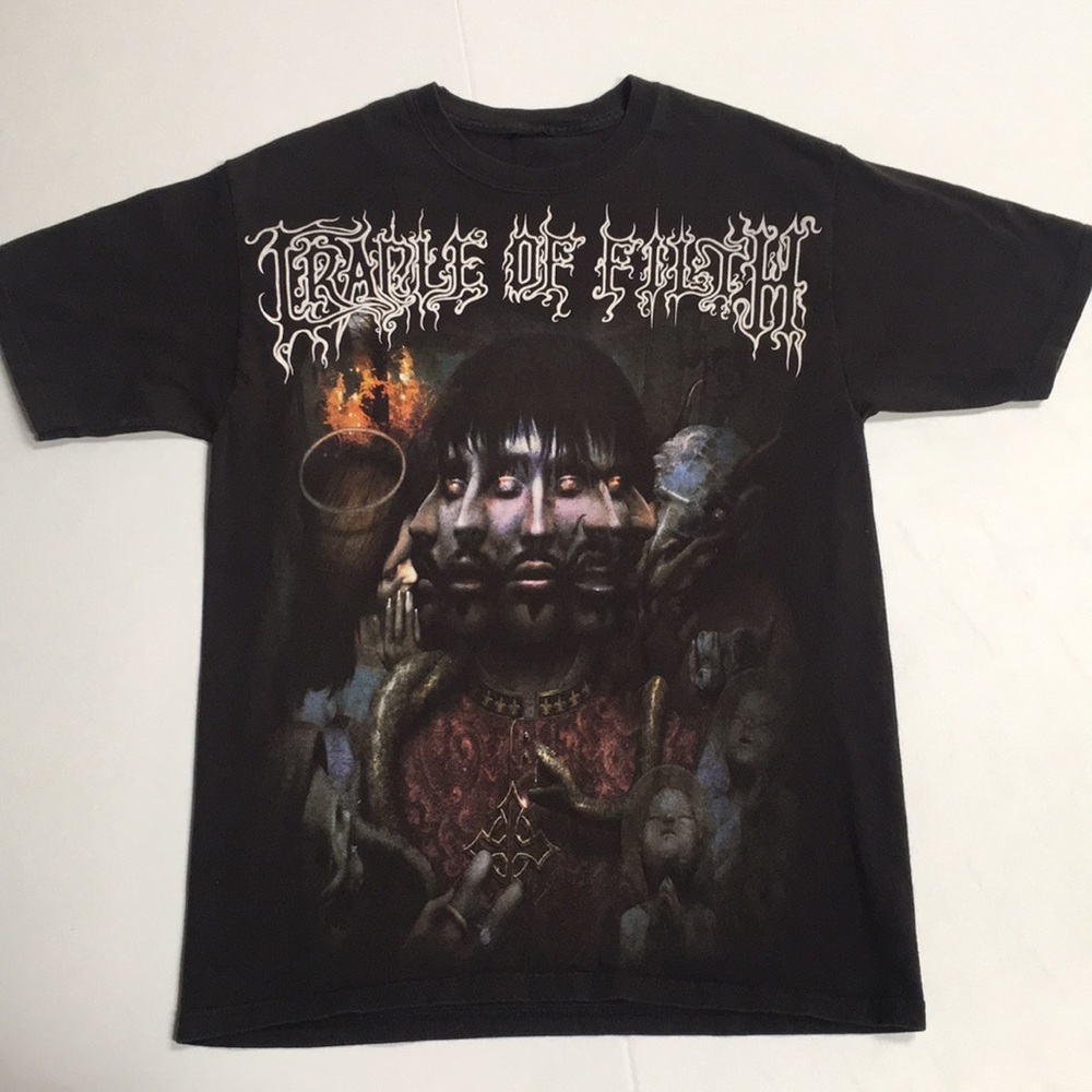 Table of filth print shirt